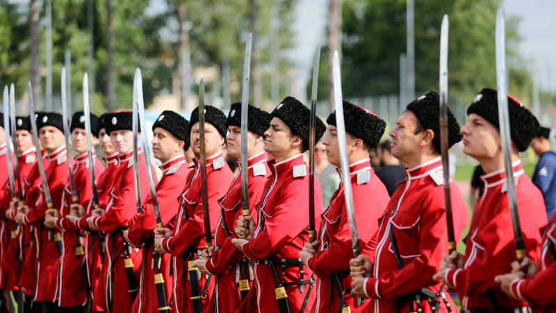 Казачий слет «Готов к труду и обороне».